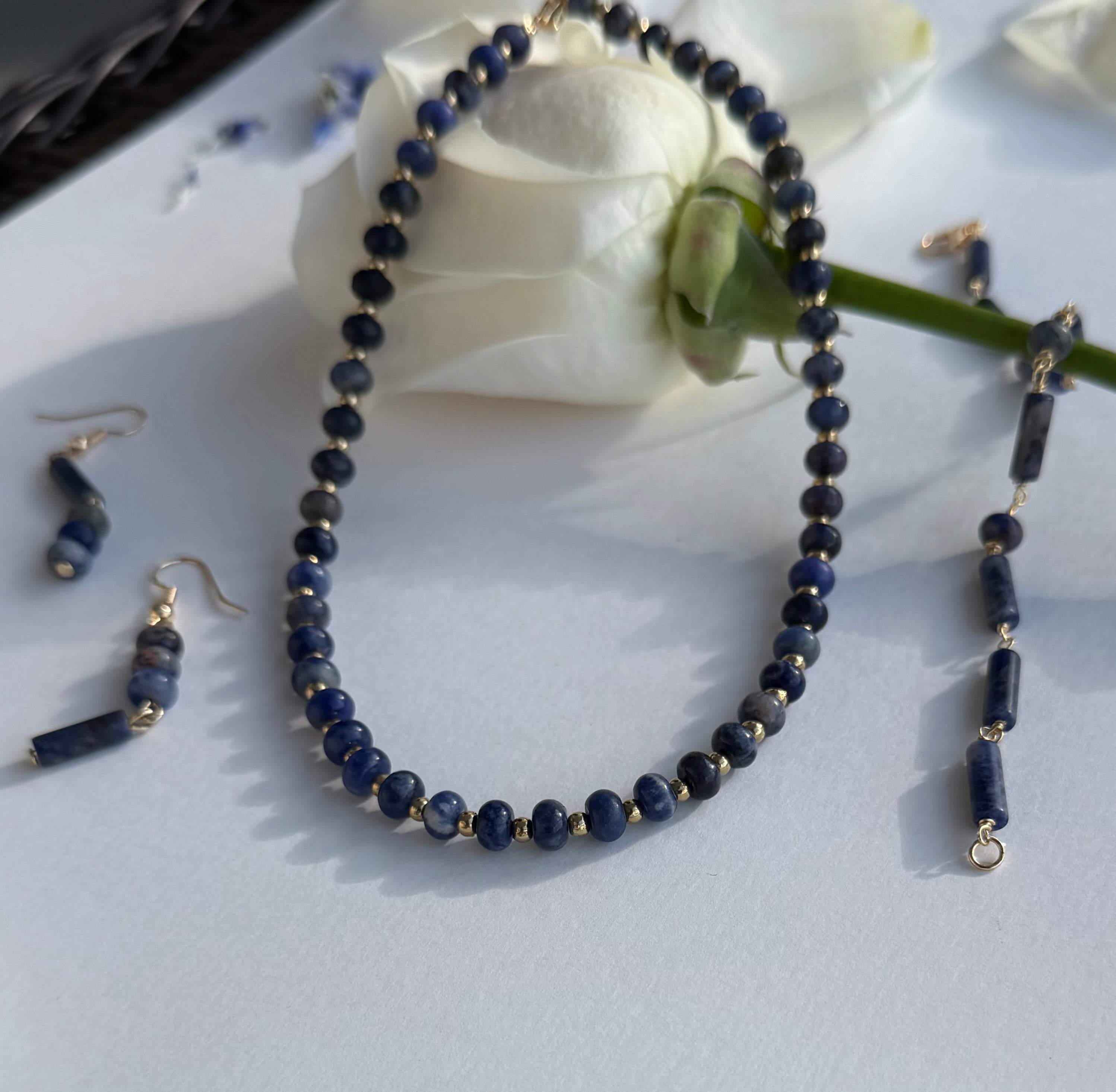 Royal Blue Sodalite Set